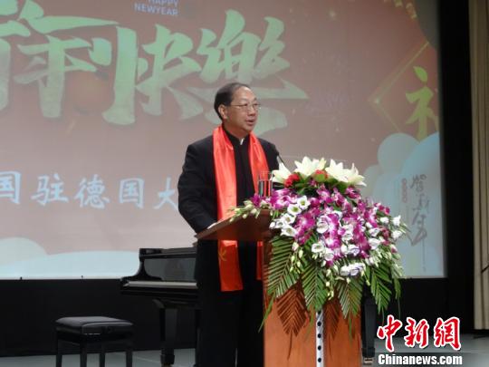 中國(guó)駐德國(guó)大使館舉辦2019年春節(jié)招待會(huì)